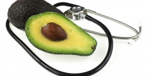 Avocado and stethoscope
